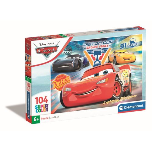 Puzzle Enfant 104 Pièces - Cars