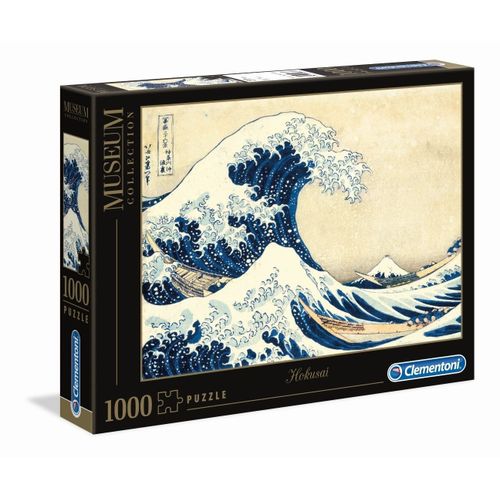 Puzzle Adulte Museum 1000 Pièces - Hokusai : La Vague