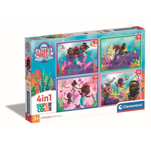 Puzzle Enfant Puzzle 4 En 1 - Ariel