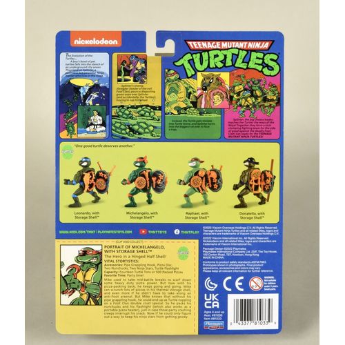 Classic Collection Tortues Ninja Collector - Figurine 10 Cm - Michelangelo