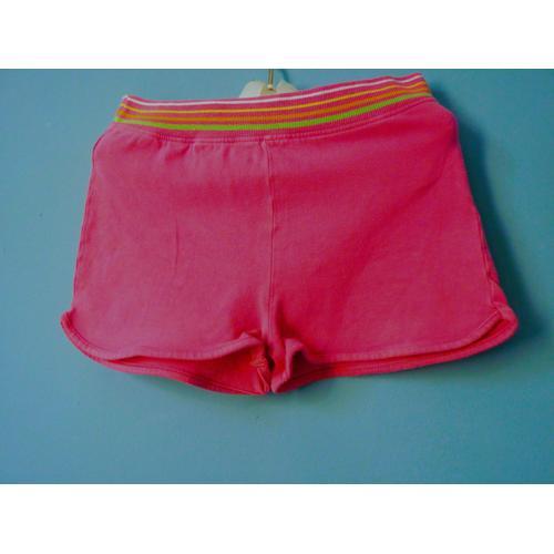 Short Coton Fille Kiabi 8 Ans Sport Rose Tbe