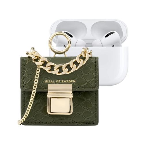 Mini Sac pour AirPods Toute Génération Modèle Cleo avec Bandoulière Ajustable IDEAL OF SWEDENVert