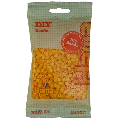 Hama Midi Sachet 1000 Perles Bio Jaune