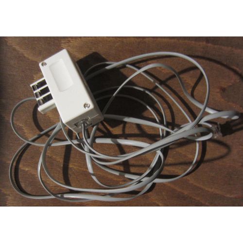 Câble téléphonique RJ11 + Prise filtre ADSL 3 mètres