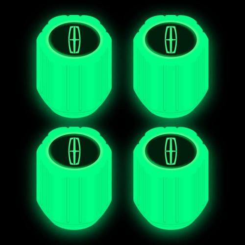 Remplacement Lot De 4 Bouchons De Valve Fluorescent Lumineux Pour Lincoln