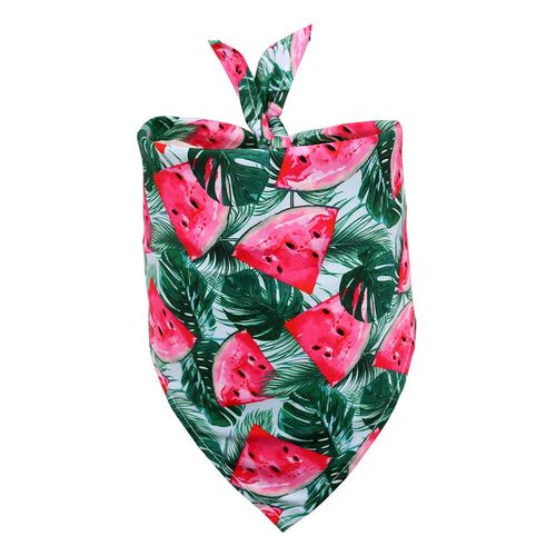 Bandana D'été Pour Petit Chien,Fournitures Pour Animaux De Compagnie,Impression De Fruits,Écharpe,Mini Chiens,Chiots,Bavoirs,Accessoires De Toilettage,1 Pièce - Type 62x43x43cm #C