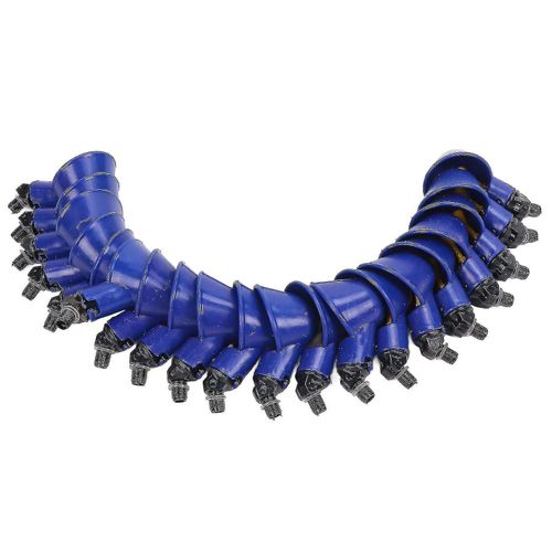 Abreuvoirs Automatiques Pour Volaille - 20 Tasses À Eau De Poulet Pour Cailles, Pigeons, Poules, Dindes Et Oies (Bleu)