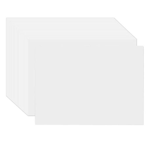 Papier D¿Art Rétractable, 50 Pièces De Feuilles Rétractables Film Plastique Rétractable Pour Porte-Clés Et Marquage D¿Artisanat D¿Art Pour Enfants