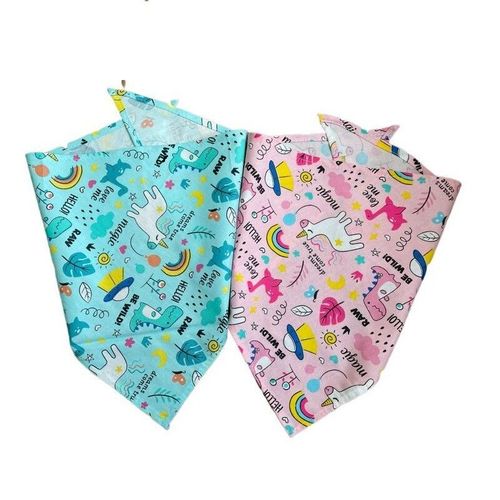 Bandana Réglable En Coton Pour Chien,20 Couleurs,Chiot,Animal De Compagnie,Collier,À La Mode,Cc1,Vente En,20 Pièces/Lot - Type 63x42x42cm #M