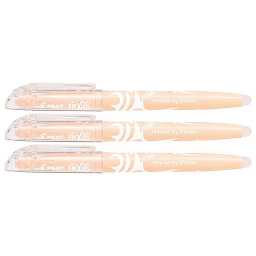 Pilot Lot De 3 Surligneurs Frixion Light Natural, Abricot
