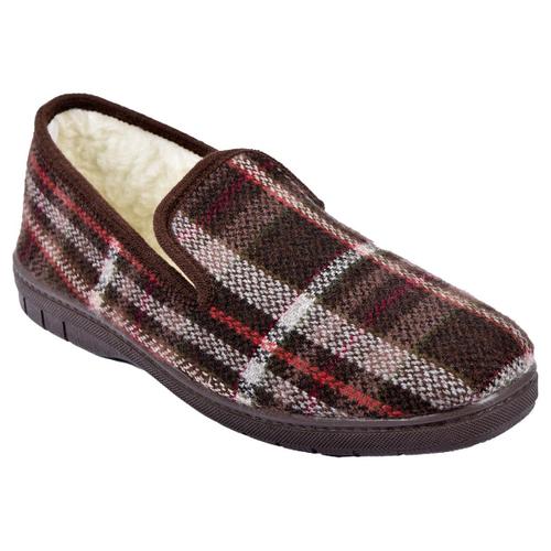 Charentaise Pantoufle Fourree Mu9984 Marron