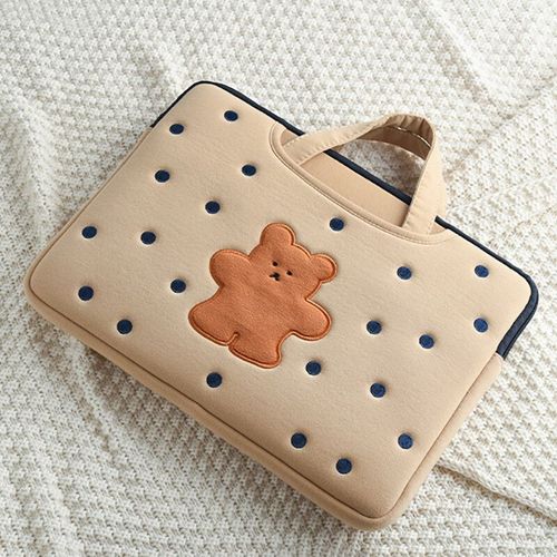Juste mignonne pour ordinateur portable Bear,sacs de transport pour ordinateur portable,Macbook Air Pro 13 A2337 PC Lenovo Magicbook,11.6 pouces,12 pouces,13 pouces,14 pouces,15 pouces,15.6 pouces