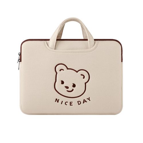 Juste mignonne pour ordinateur portable Bear,sacs de transport pour ordinateur portable,Macbook Air Pro 13 A2337 PC Lenovo Magicbook,11.6 pouces,12 pouces,13 pouces,14 pouces,15 pouces,15.6 pouces