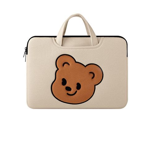 Juste mignonne pour ordinateur portable Bear,sacs de transport pour ordinateur portable,Macbook Air Pro 13 A2337 PC Lenovo Magicbook,11.6 pouces,12 pouces,13 pouces,14 pouces,15 pouces,15.6 pouces