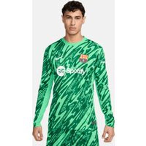 Maillot À Manches Longues Replica Nike Football Fc Barcelone 2024/25 Stadium Gardien De But Pour Homme - Vert