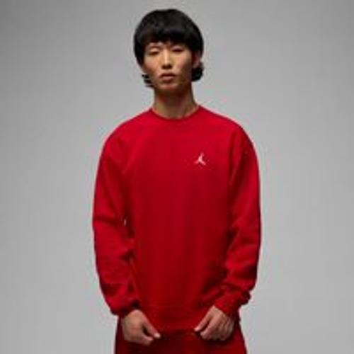 Sweat À Col Ras-Du-Cou En Tissu Fleece Jordan Brooklyn Pour Homme - Rouge