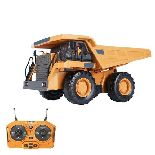 Camion-benne 9CH - Camion de Construction RC Eb/ Bulldozer 1/20 2.4GHz 11CH, Véhicule d'Ingénierie, Jouets pour Enfants avec Musique Légère