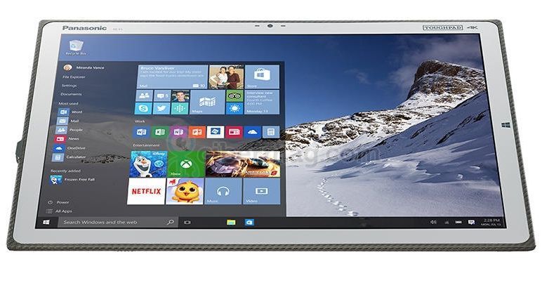 Tablette 20" Panasonic ToughBook FZ-Y1 MK2 i5-5300U Tactile 4K Windows 11 Ram 16 Go SSD 512 Go + station accueil