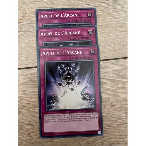 Carte Yu Gi Oh ! Lot De 3 Cartes ! Appel De L’Arcane Lodt-Fr069