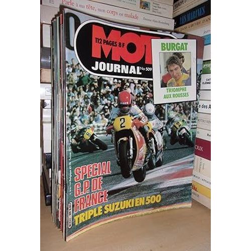 Moto Journal N° 509: 1981. (Spécial Gp De France)