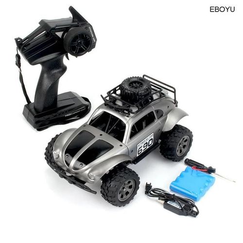 Gris - Voiture tout-terrain télécommandée à grande vitesse pour garçons, Camion à grande roue, Voiture de cross-country, Jouets 2Wd, Cadeau pour enfants, 2.4 mesurz, 1/18