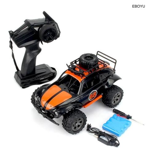 Rouge - Voiture tout-terrain télécommandée à grande vitesse pour garçons, Camion à grande roue, Voiture de cross-country, Jouets 2Wd, Cadeau pour enfants, 2.4 mesurz, 1/18