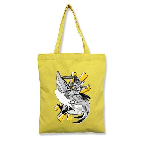 Cotton Tote Bag(tres solide et résistante),Chainsaw Man tronçonneuse homme et femme sac en toile sac cabas, LVL10317 Sacs de courses