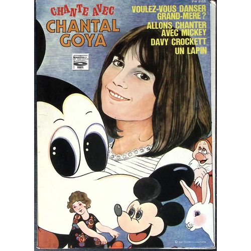Chantal Goya - Voulez Vous Danser Grand Mère - Livre Disque - 1978