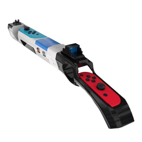 Poignée Compatible Avec Pour Splatoon 2/Splatoon 3 - Pistole Compatible Avec Pour Nintendo Switch  Shooting Gun Compatible Avec Pour Joy-Con - (Noir Et Blanc)