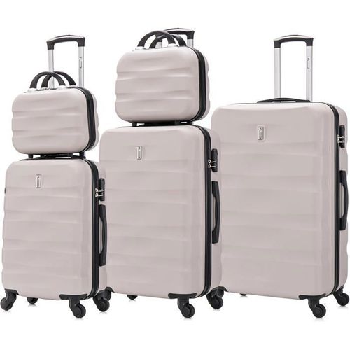 Celims France - Valise Grande Taille 75cm | Valise Soute 23kg | Valise ABS | Gris