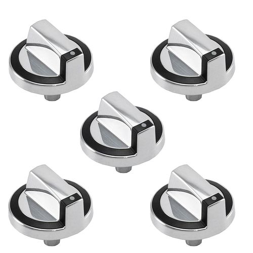 Bouton de commande W10284885, lot de 5, Compatible avec les fours à tourbillon