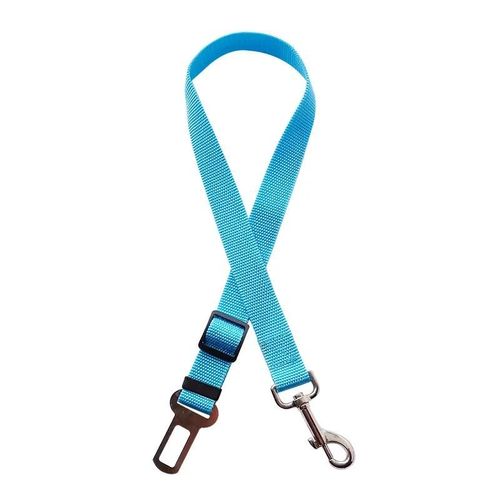 Bleu Ciel - Harnais De Sécurité Pour Chien Et Chat, Produits Pour Animaux De Compagnie, Pratique Et Universel, Réglable, Ceinture De Sécurité Pour Voiture, Harnais, Laisse, Chiot, Voyage, Clip, Laisse