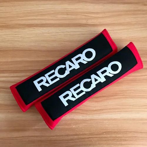 Rouge - Housse De Ceinture De Siège En Coton Souple, Avec Emblème Hella, Pour Bmw, Mercedes, Audi, Accessoires, Modification