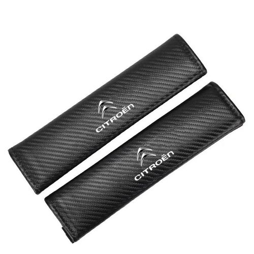 1 Pcs - Housse De Protection De Ceinture De Siège En Fiber De Carbone, Coussinet'épaule Pour Citroën C3 C4 X7 Xsara Picasso, Accessoires De Voiture
