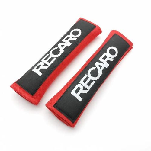 H32 Re-Caro Hong - Housse De Ceinture De Siège De Voiture En Nylon, 2 Pièces, Emblème De Style Jdm, Décoration Intérieure Pour Recaro Jeep Peugeot Alfa Romeo Bmw, Accessoires Automobiles