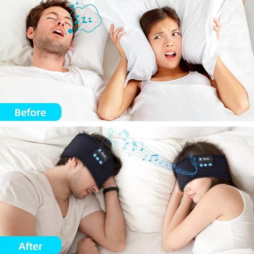 Casque De Sommeil Bluetooth Bandeau, Casque Sans Fil Casques Avec Haut-Parleurs Fins, Écouteurs De Sommeil, Casque De Sommeil Pour Entraînement, Course À Pied, Yoga, Sport, Cadeau Pour Homme Et Femme