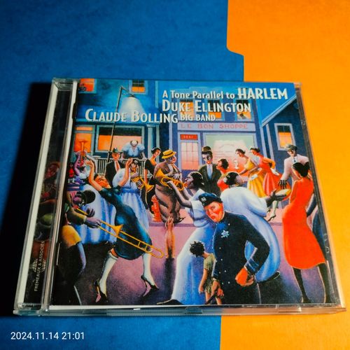 Duke Ellington, Claude Bolling Big Band ‎– A Tone Parallel To Harlem. Cd