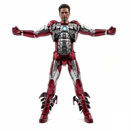 Figurine Hot Toys Mms400d18c - Marvel Comics - Iron Man 2 - Iron Man Mark V Race Track Diorama Base