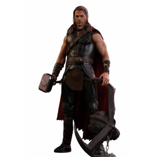 Figurine Hot Toys Mms416 - Marvel Comics - Thor 3 : Ragnarok - Roadworn Thor
