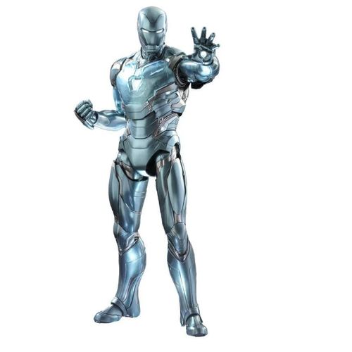 Figurine Hot Toys Mms646d45 - Marvel Comics - Avengers : Endgame - Iron Man Mark Lxxxv Holographic Version