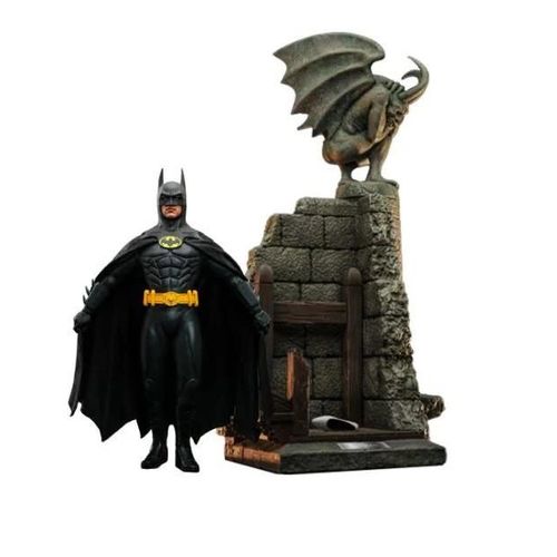 Figurine Hot Toys Mms693 - Dc Comics - Batman 1989 - Batman Deluxe Version