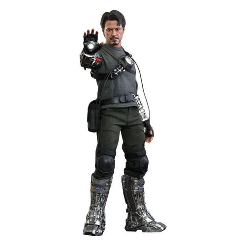 Figurine Hot Toys Mms581 - Marvel Comics - Iron Man - Tony Stark Mech Test Standard Version