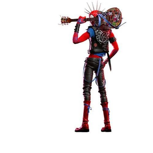 Figurine Hot Toys Mms726 - Marvel Comics - Spider-Man : Across The Spider Verse - Spider Punk Standard Version