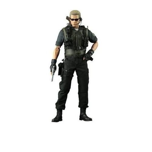 Figurine Hot Toys Vgm10 - Resident Evil 5 - Biohazard 5 - Albert Wesker S.T.A.R.S. Version