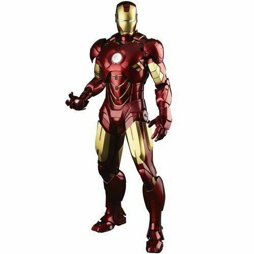 Figurine Hot Toys Mms123 - Marvel Comics - Iron Man 2 - Iron Man Mark 4 1.0