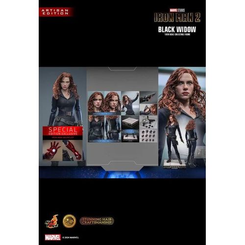 Figurine Hot Toys Mms757b - Marvel Comics - Iron Man 2 - Black Widow