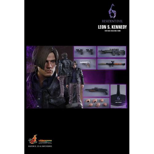 Figurine Hot Toys Vgm22 - Resident Evil 6 - Leon S. Kennedy