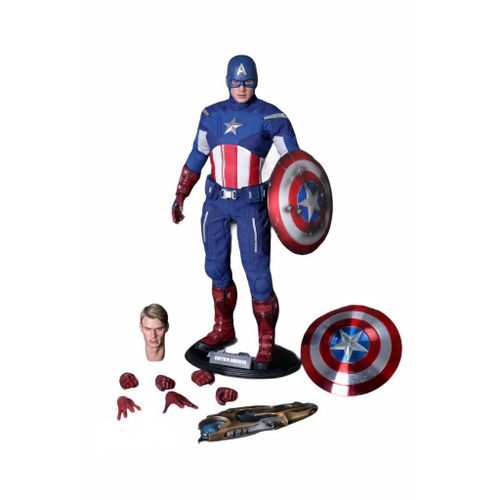 Figurine Hot Toys Mms174 - Marvel Comics - The Avengers - Captain America