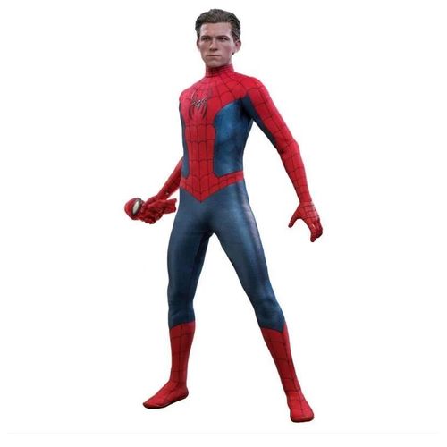 Spider-Man: No Way Home - Figurine Movie Masterpiece 1/6 Spider-Man (New Red And Blue Suit) 28 Cm