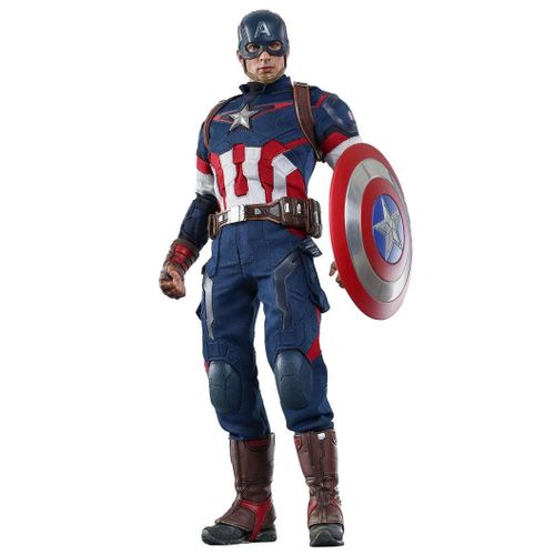 Figurine Hot Toys Mms281 - Marvel Comics - Avengers : Age Of Ultron - Captain America